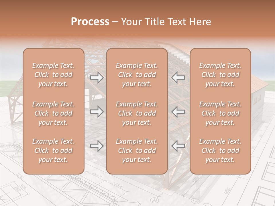 Render Wall Hangar PowerPoint Template