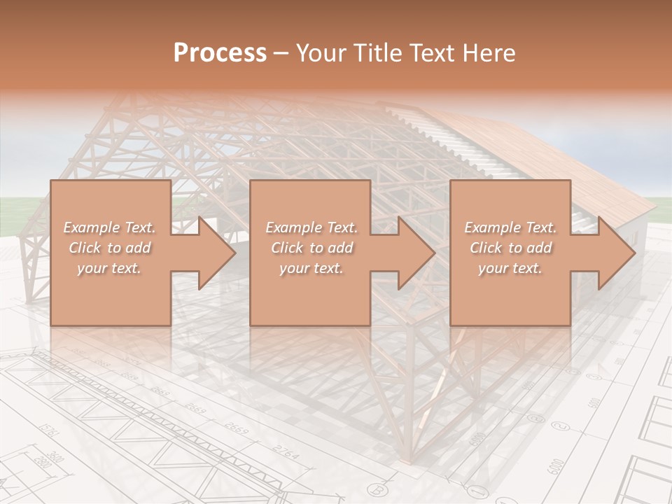Render Wall Hangar PowerPoint Template