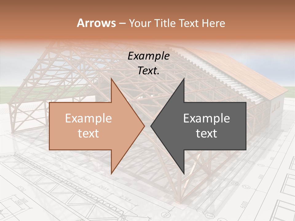 Render Wall Hangar PowerPoint Template