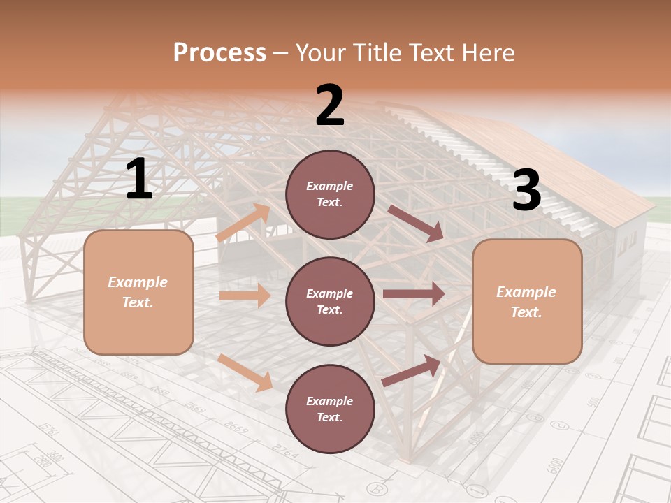 Render Wall Hangar PowerPoint Template