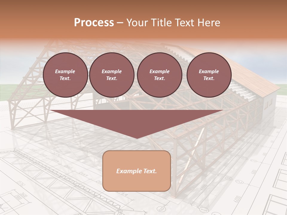 Render Wall Hangar PowerPoint Template