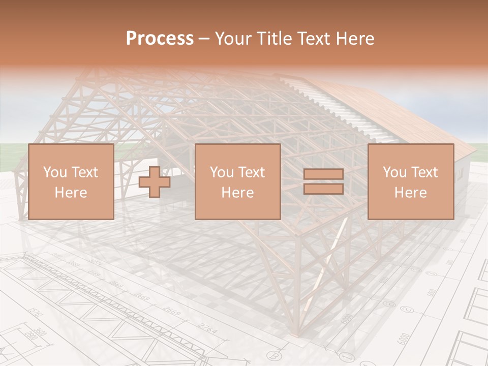 Render Wall Hangar PowerPoint Template