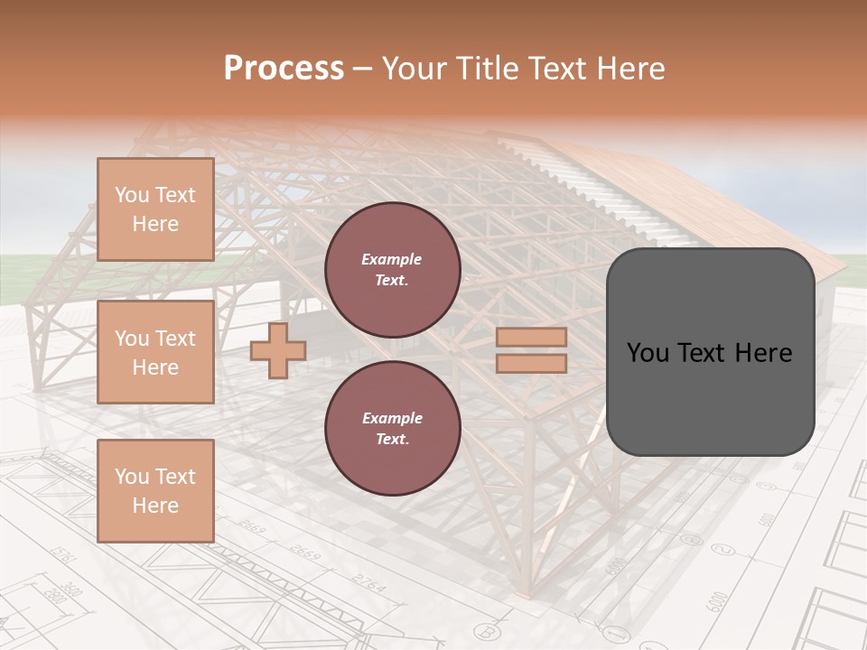 Render Wall Hangar PowerPoint Template