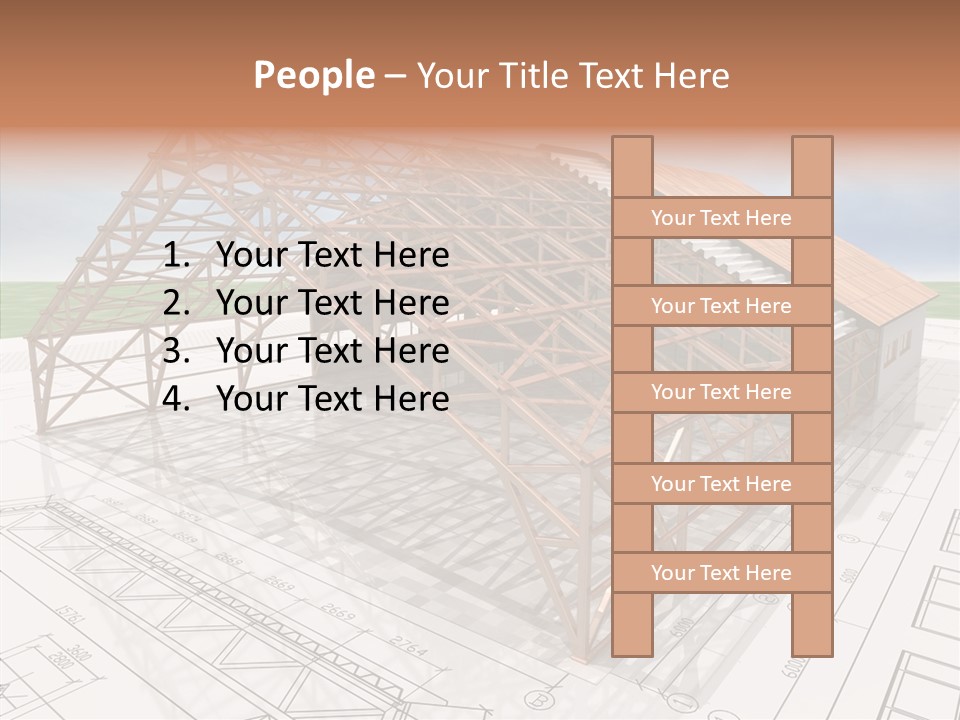 Render Wall Hangar PowerPoint Template