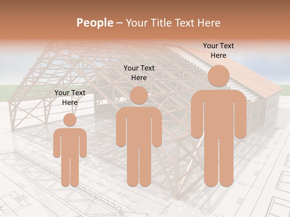 Render Wall Hangar PowerPoint Template