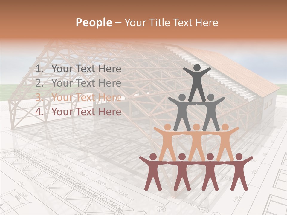 Render Wall Hangar PowerPoint Template