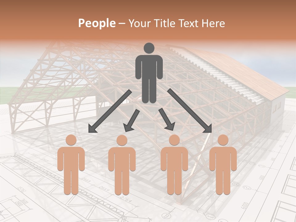 Render Wall Hangar PowerPoint Template