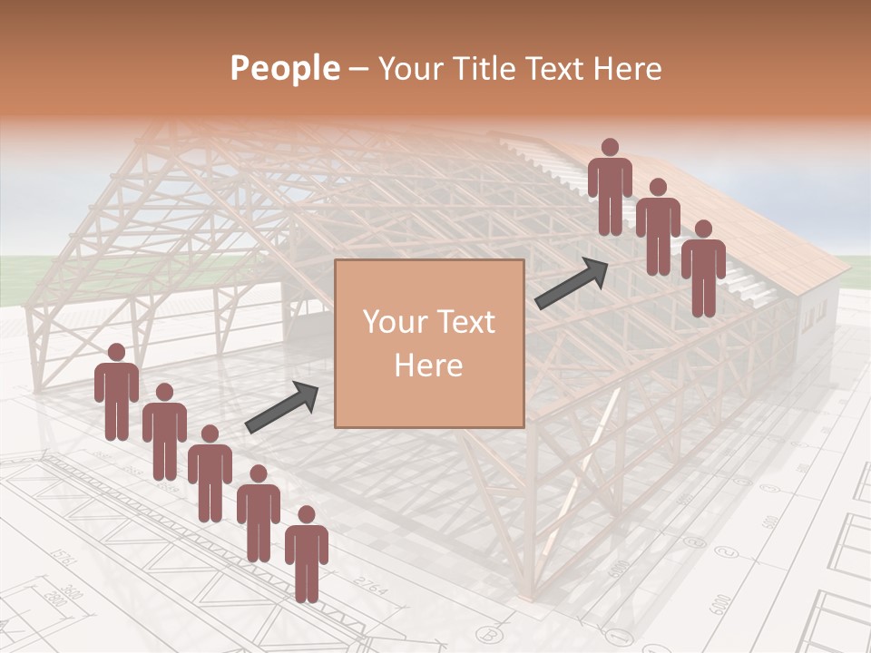 Render Wall Hangar PowerPoint Template