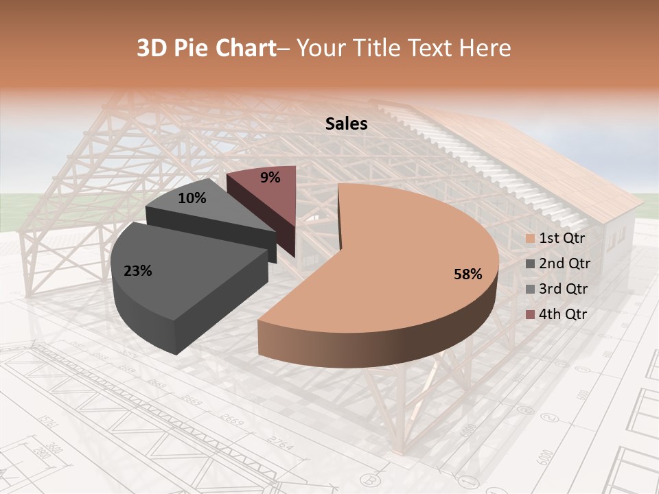 Render Wall Hangar PowerPoint Template