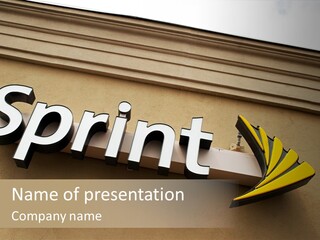 White Exterior High PowerPoint Template