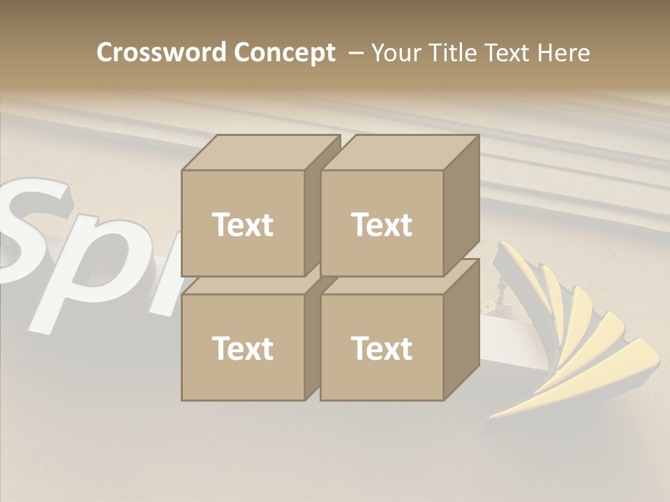 White Exterior High PowerPoint Template