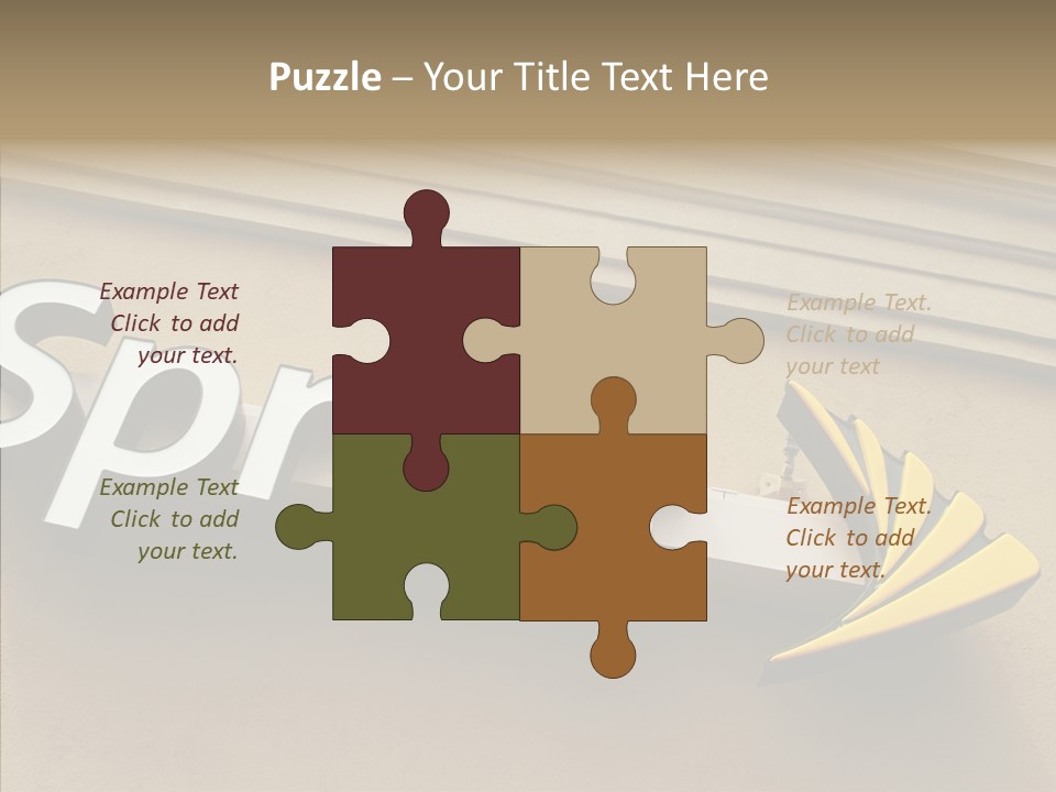 White Exterior High PowerPoint Template