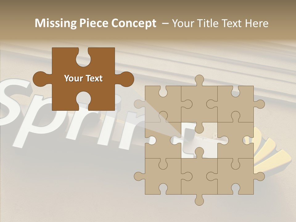 White Exterior High PowerPoint Template