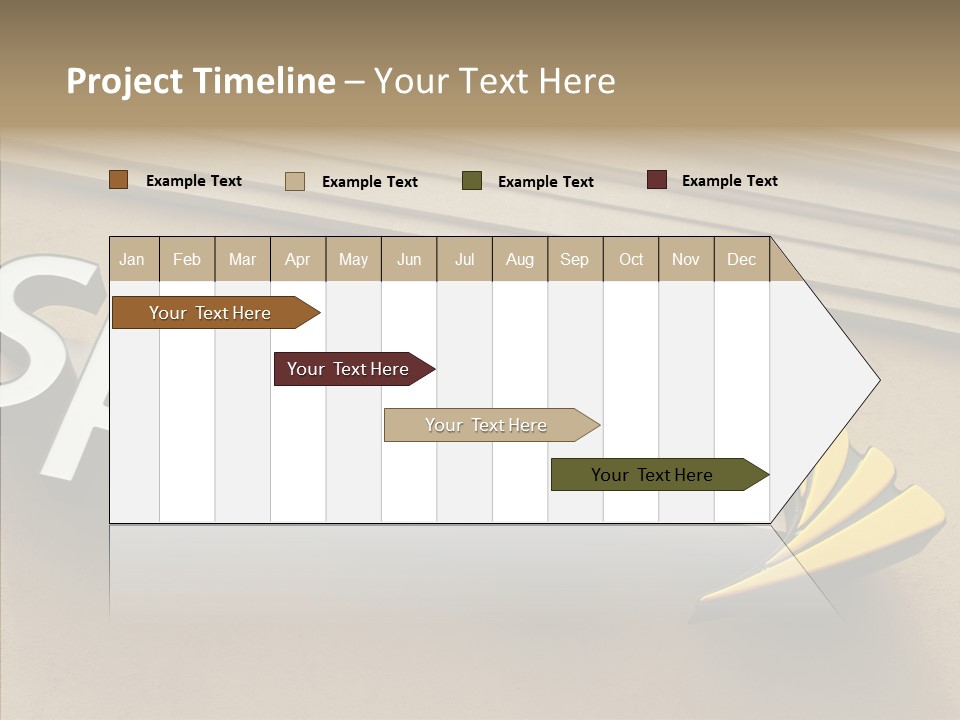 White Exterior High PowerPoint Template