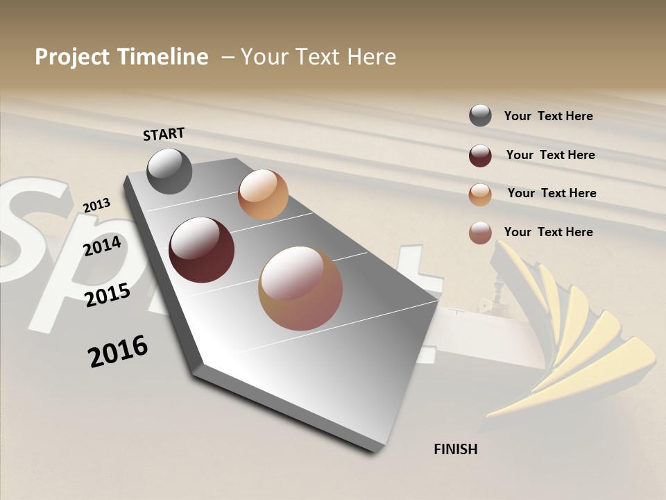 White Exterior High PowerPoint Template