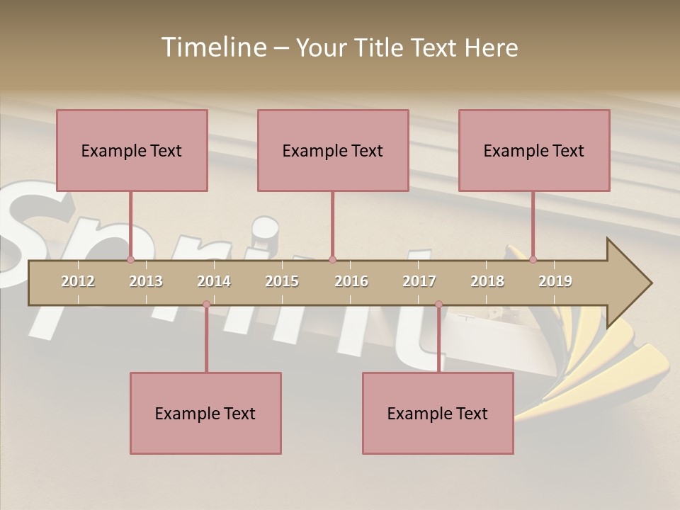 White Exterior High PowerPoint Template