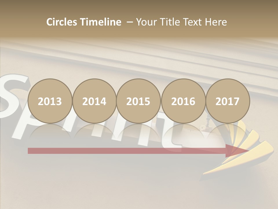 White Exterior High PowerPoint Template