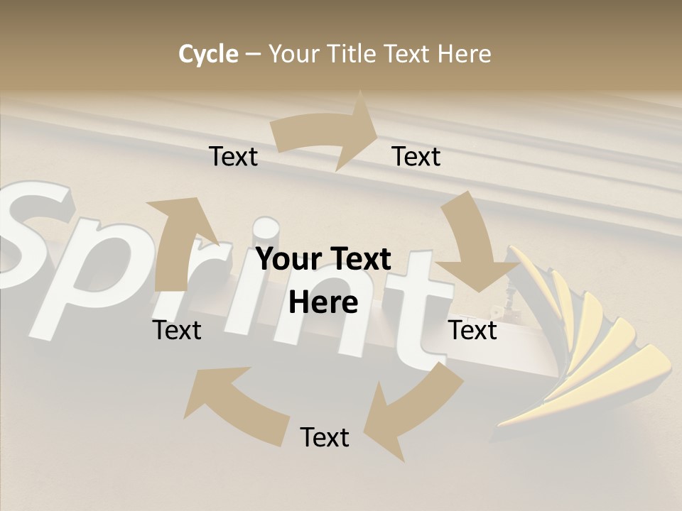 White Exterior High PowerPoint Template