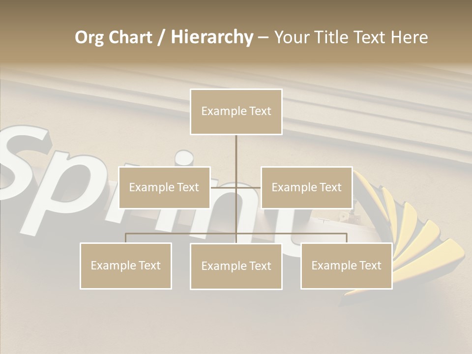 White Exterior High PowerPoint Template