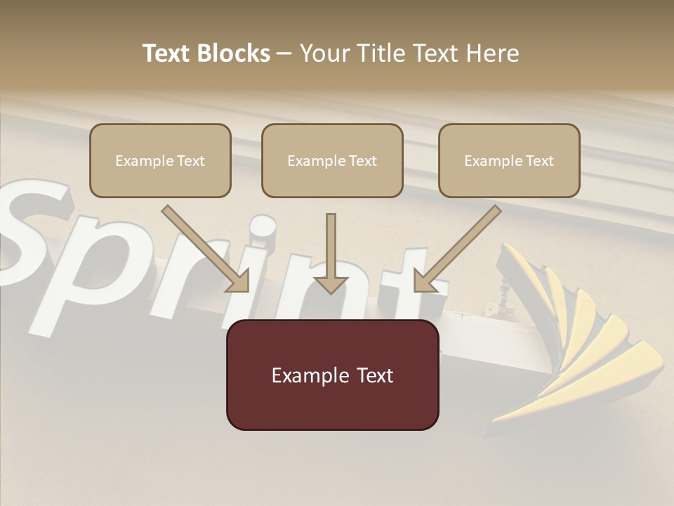 White Exterior High PowerPoint Template