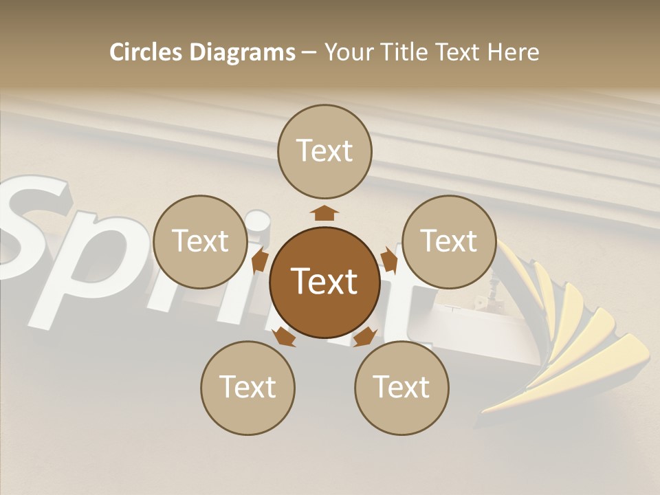 White Exterior High PowerPoint Template