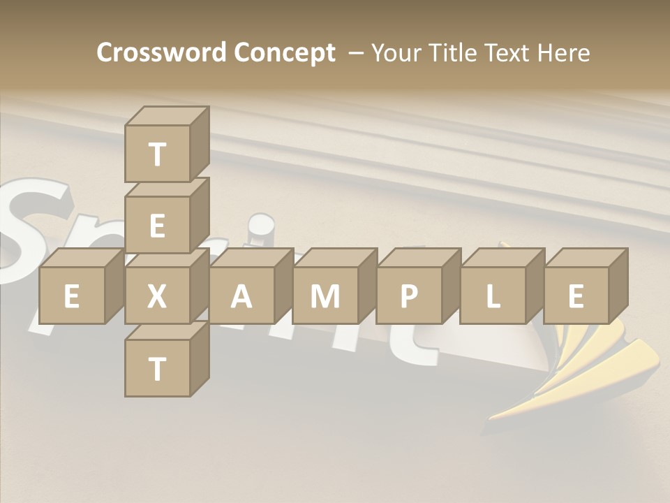 White Exterior High PowerPoint Template