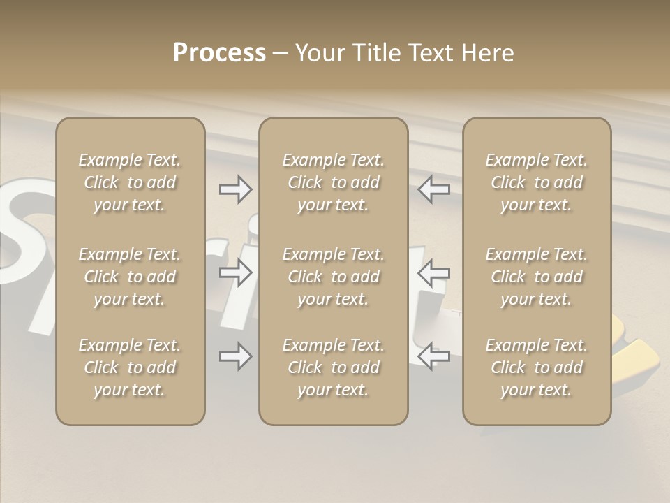 White Exterior High PowerPoint Template