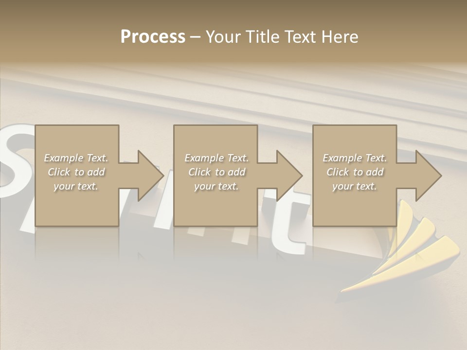 White Exterior High PowerPoint Template