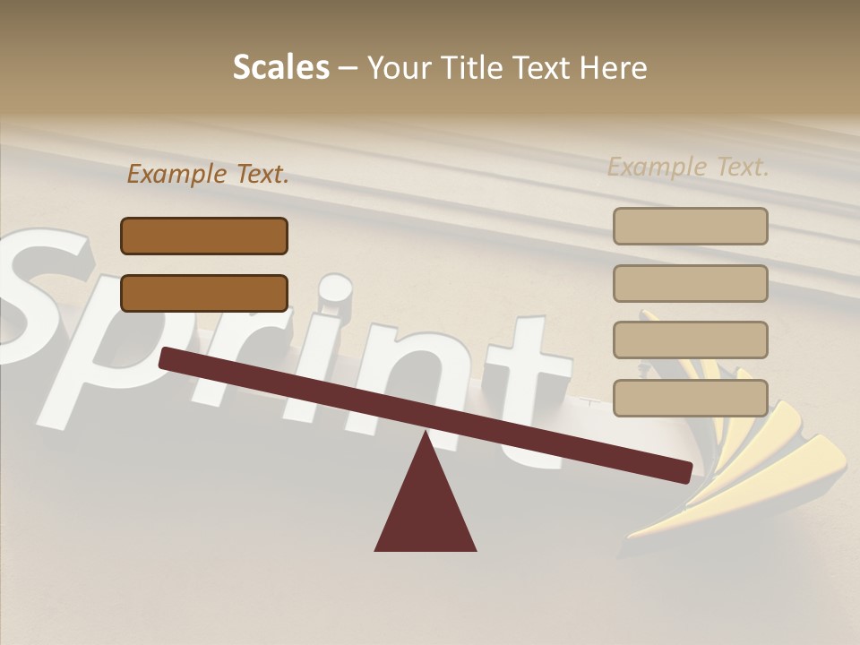 White Exterior High PowerPoint Template