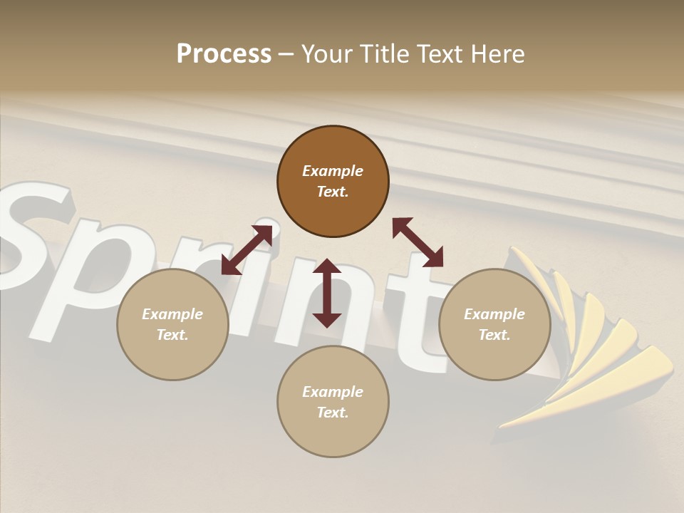 White Exterior High PowerPoint Template