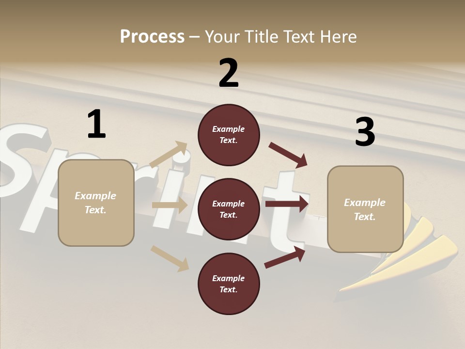 White Exterior High PowerPoint Template