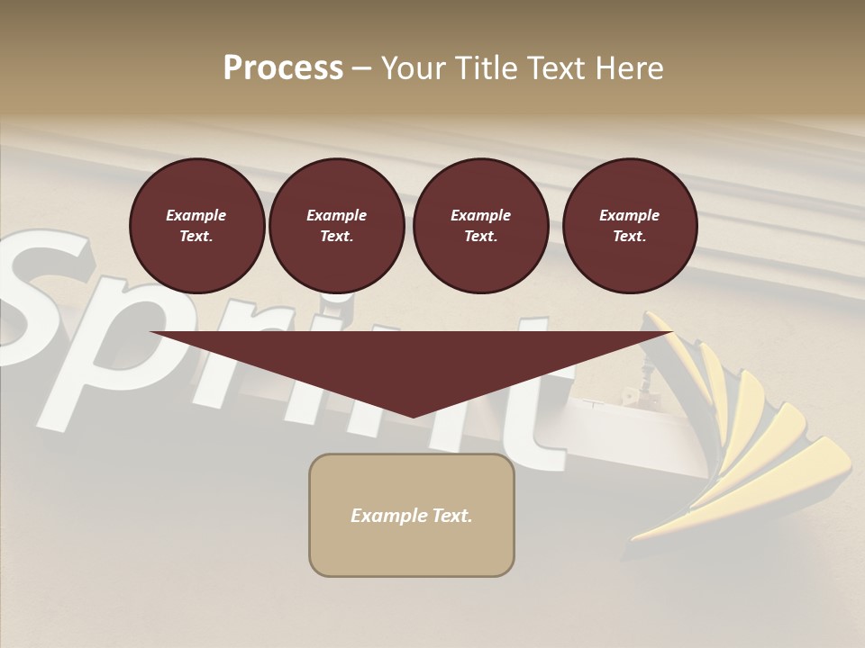 White Exterior High PowerPoint Template