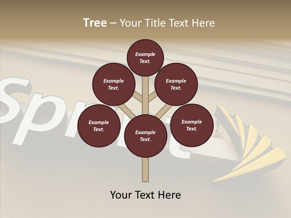 White Exterior High PowerPoint Template