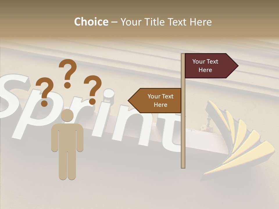 White Exterior High PowerPoint Template