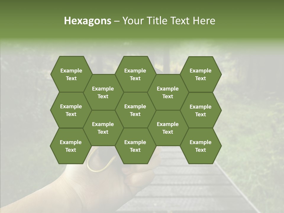 Paths Concept North PowerPoint Template