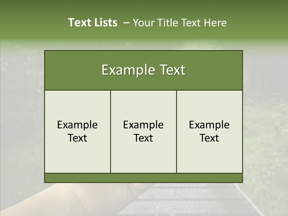 Paths Concept North PowerPoint Template