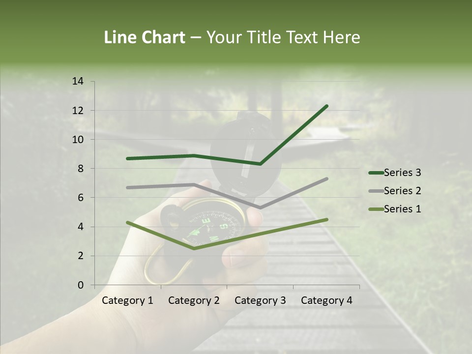 Paths Concept North PowerPoint Template
