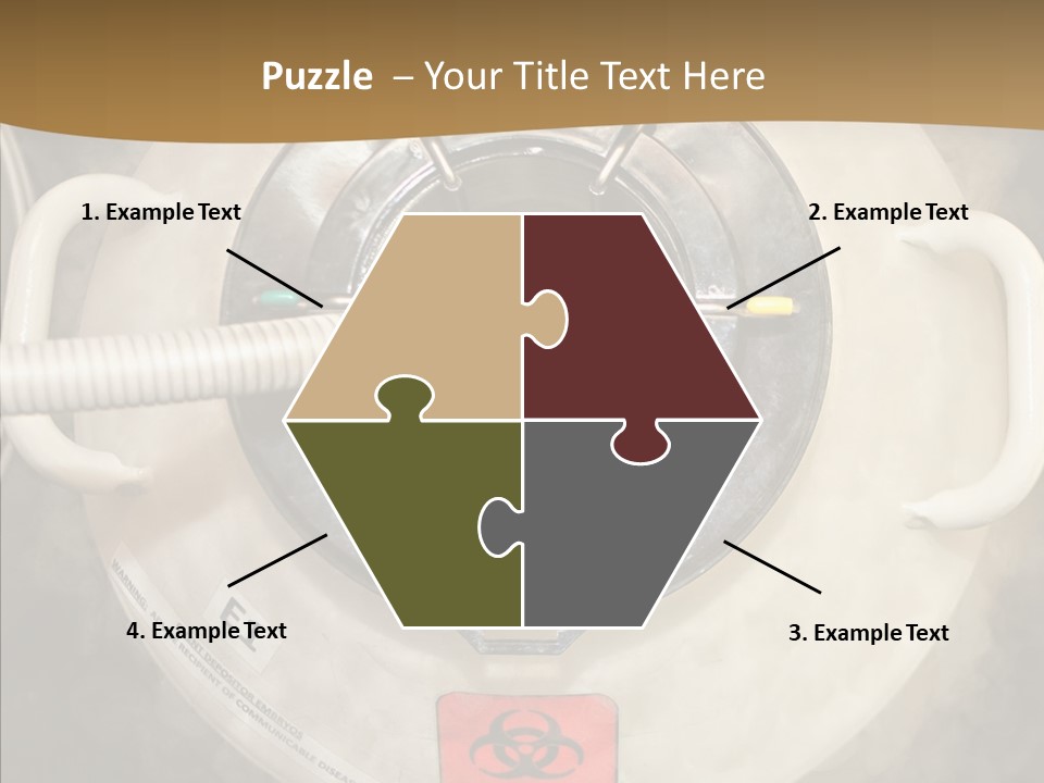 Female Science Clinic PowerPoint Template