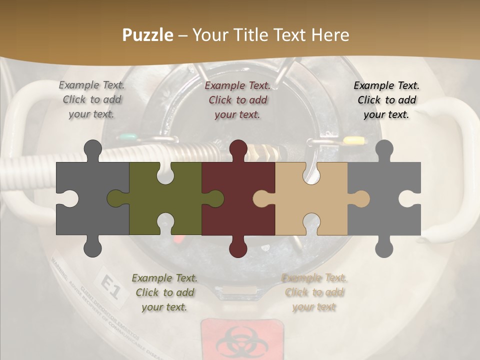 Female Science Clinic PowerPoint Template