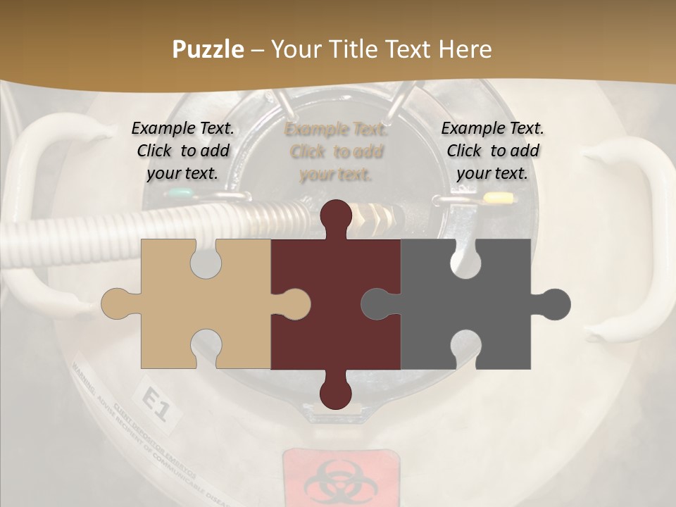 Female Science Clinic PowerPoint Template