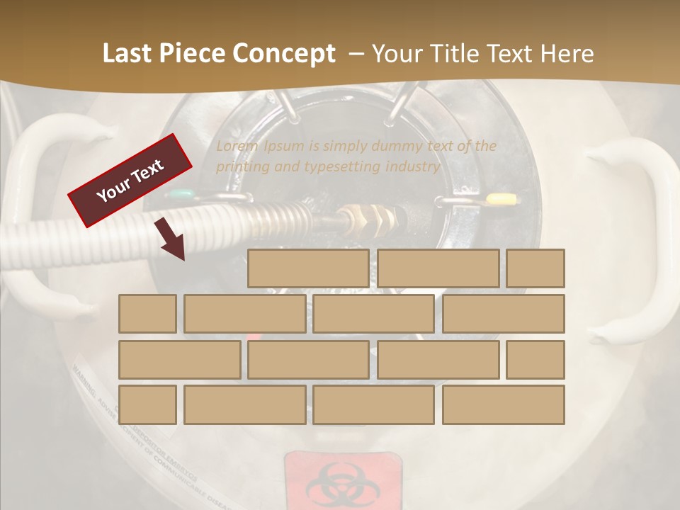 Female Science Clinic PowerPoint Template