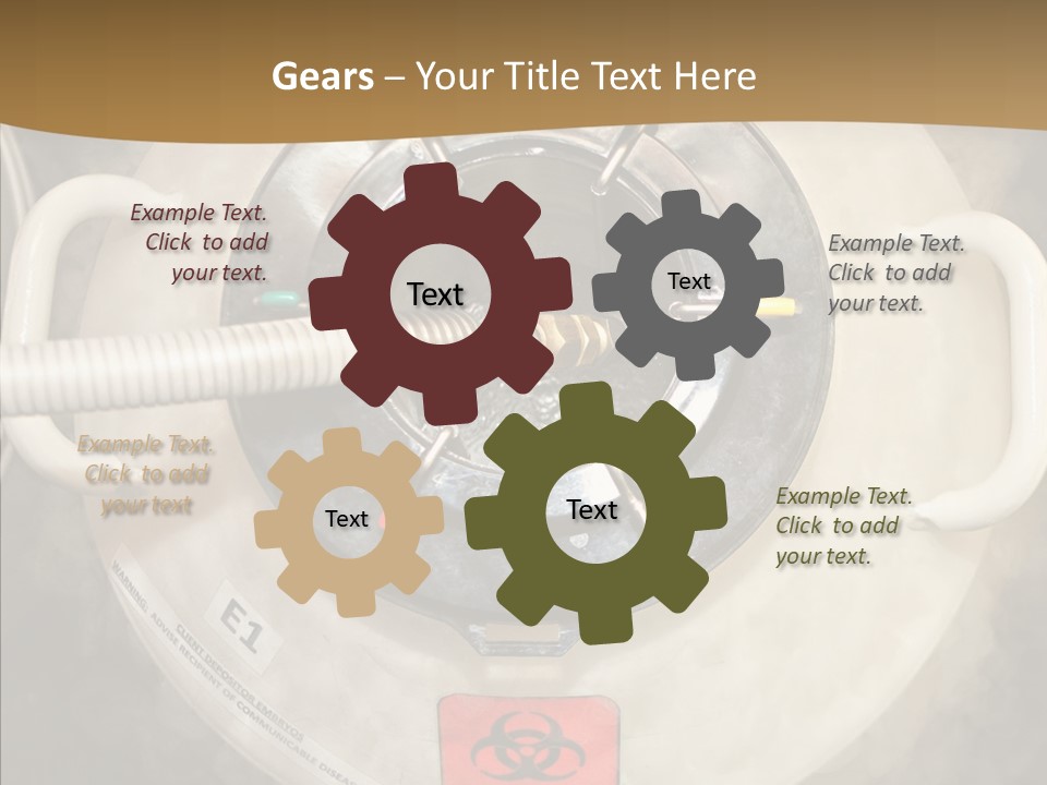 Female Science Clinic PowerPoint Template