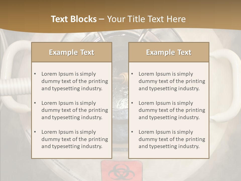 Female Science Clinic PowerPoint Template
