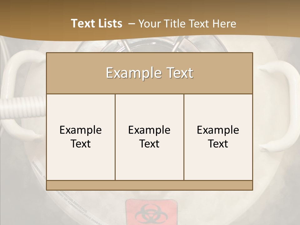 Female Science Clinic PowerPoint Template