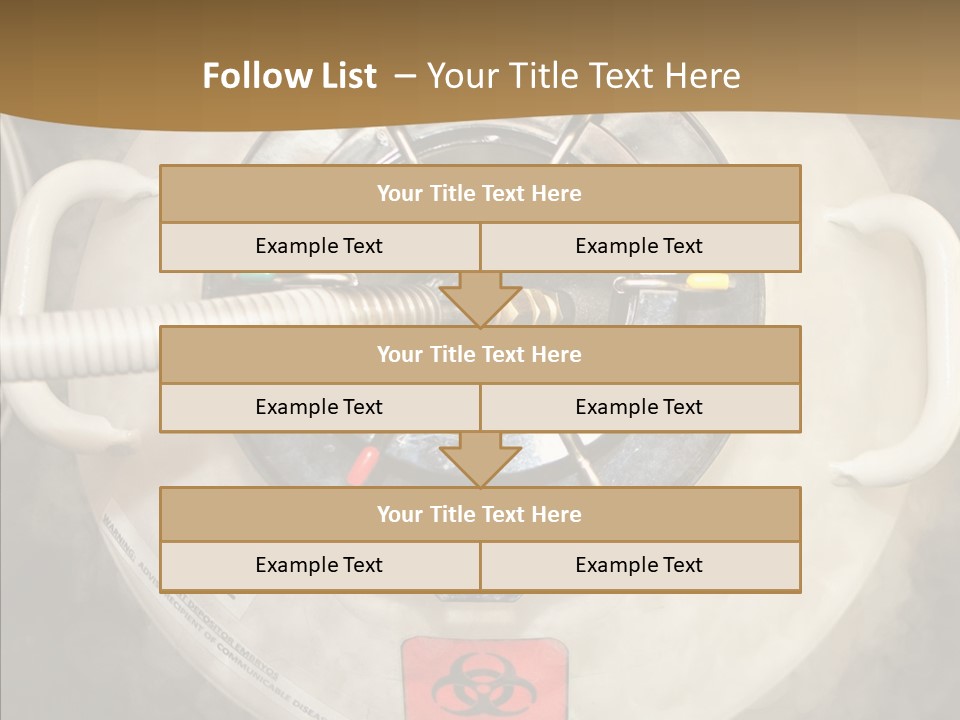 Female Science Clinic PowerPoint Template