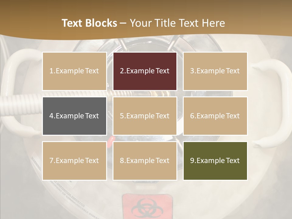 Female Science Clinic PowerPoint Template