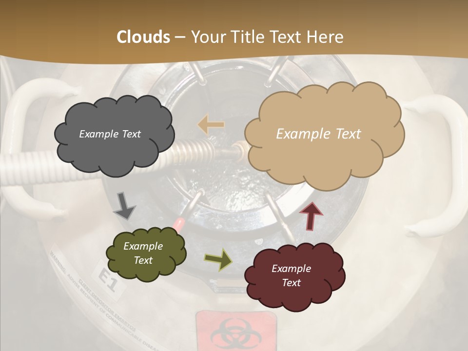 Female Science Clinic PowerPoint Template
