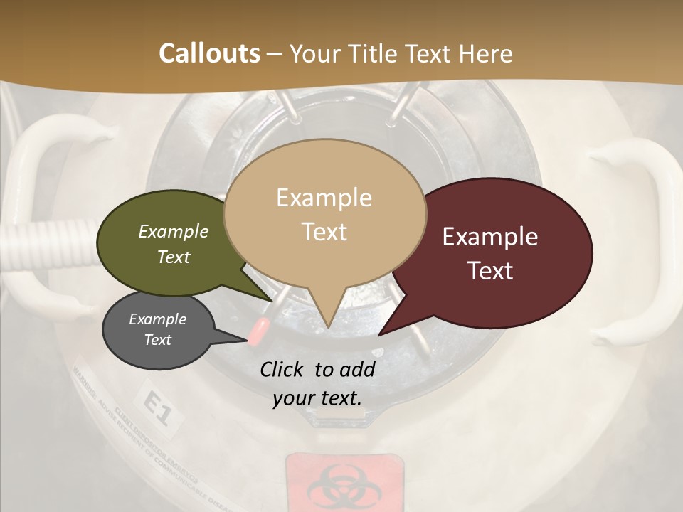 Female Science Clinic PowerPoint Template