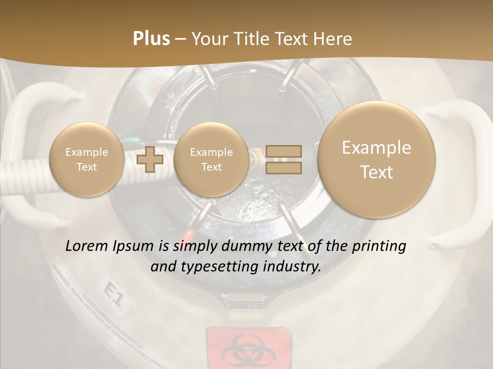 Female Science Clinic PowerPoint Template