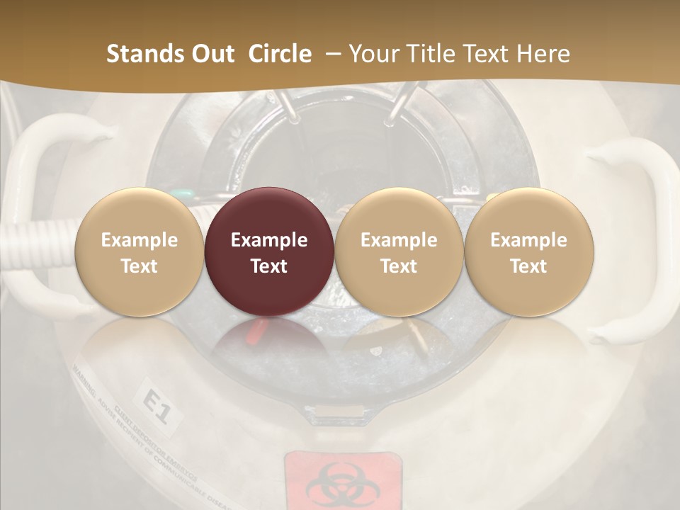 Female Science Clinic PowerPoint Template